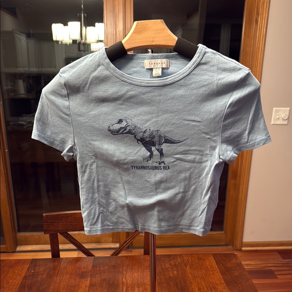 Women's T-Rex Graphic Crop Top